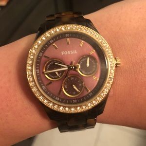 Women’s tortoise shell watch